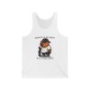 Unisex Jersey Tank Top with Cute Capybara Design – Perfect for Summer Style