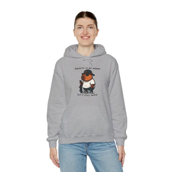 Unisex Heavy Blend™ Hooded Sweatshirt with Cute Capybara Design – Warm and Stylish Hoodie