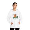 Unisex Heavy Blend™ Hooded Sweatshirt with Cute Capybara Design – Warm and Stylish Hoodie