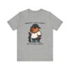 Unisex Jersey Short Sleeve Tee with Adorable Capybara Design – Soft and Stylish T-Shirt