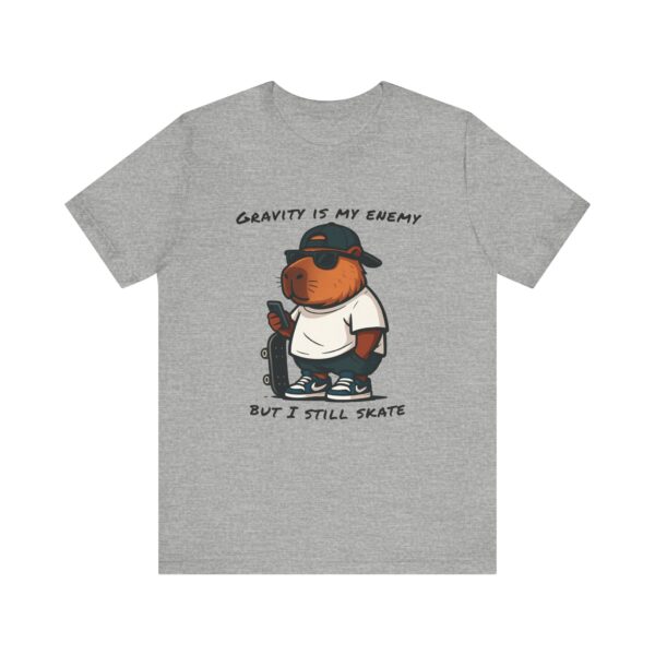 Unisex Jersey Short Sleeve Tee with Adorable Capybara Design – Soft and Stylish T-Shirt