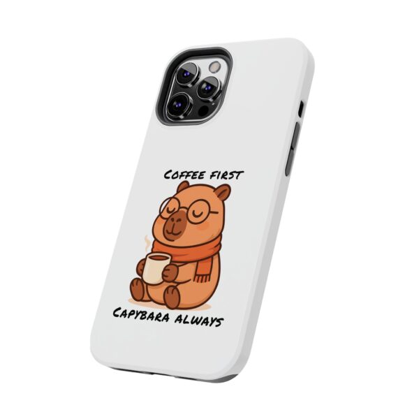 Tough Phone Case with Capybara Design – Durable Protection with Adorable Style
