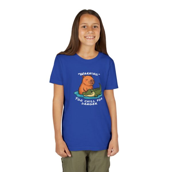 Youth Short Sleeve Tee with Cute Capybara Design – Soft, Fun, and Perfect for Everyday Wear