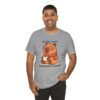 Unisex Jersey Short Sleeve Tee with Adorable Capybara Design – Soft and Stylish T-Shirt