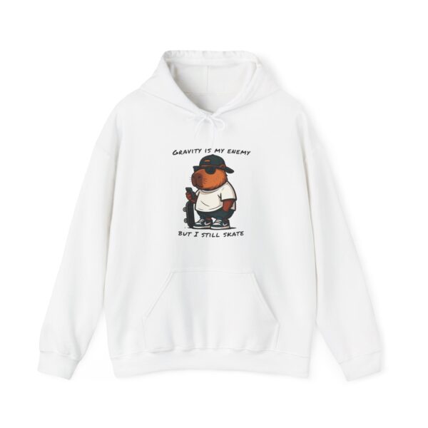 Unisex Heavy Blend™ Hooded Sweatshirt with Cute Capybara Design – Warm and Stylish Hoodie