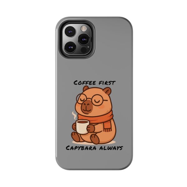 Tough Phone Case with Capybara Design – Durable Protection with Adorable Style