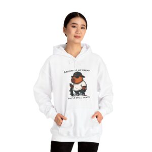 Unisex Heavy Blend™ Hooded Sweatshirt with Cute Capybara Design – Warm and Stylish Hoodie