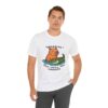 Unisex Jersey Short Sleeve Tee with Adorable Capybara Design – Soft and Stylish T-Shirt