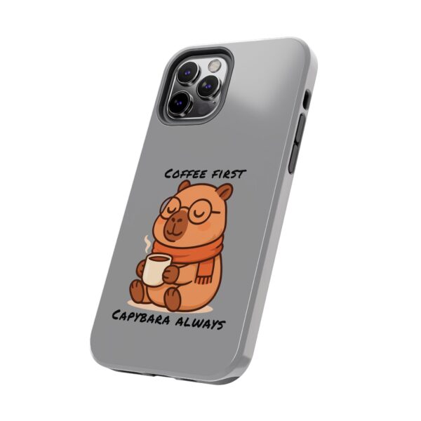 Tough Phone Case with Capybara Design – Durable Protection with Adorable Style