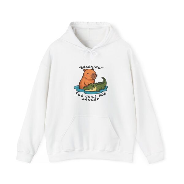Unisex Heavy Blend™ Hooded Sweatshirt with Cute Capybara Design – Warm and Stylish Hoodie