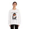 Unisex Heavy Blend™ Crewneck Sweatshirt with Cute Capybara Design – Embrace Comfort Every Day