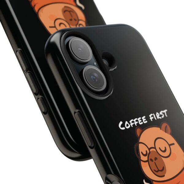 Tough Phone Case with Capybara Design – Durable Protection with Adorable Style