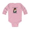 Infant Long Sleeve Bodysuit with Cute Capybara Design – Soft, Cozy, and Perfect for Baby's Everyday Comfort