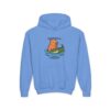 Youth Heavy Blend Hooded Sweatshirt with Cute Capybara Design – Warm, Cozy, and Perfect for Kids