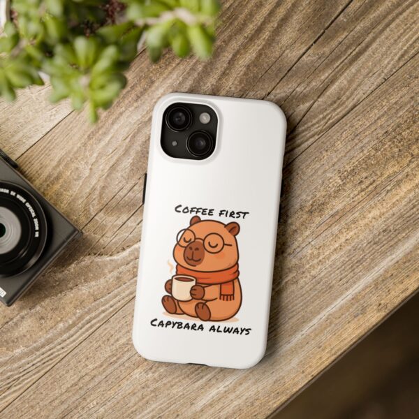 Tough Phone Case with Capybara Design – Durable Protection with Adorable Style