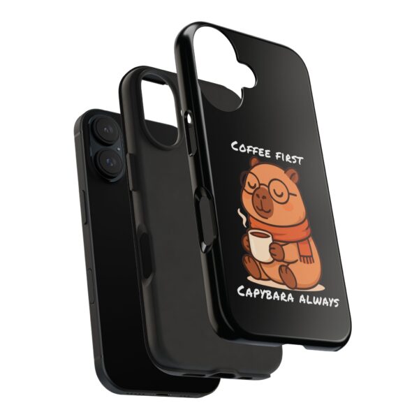 Tough Phone Case with Capybara Design – Durable Protection with Adorable Style