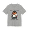 Unisex Jersey Short Sleeve Tee with Adorable Capybara Design – Soft and Stylish T-Shirt