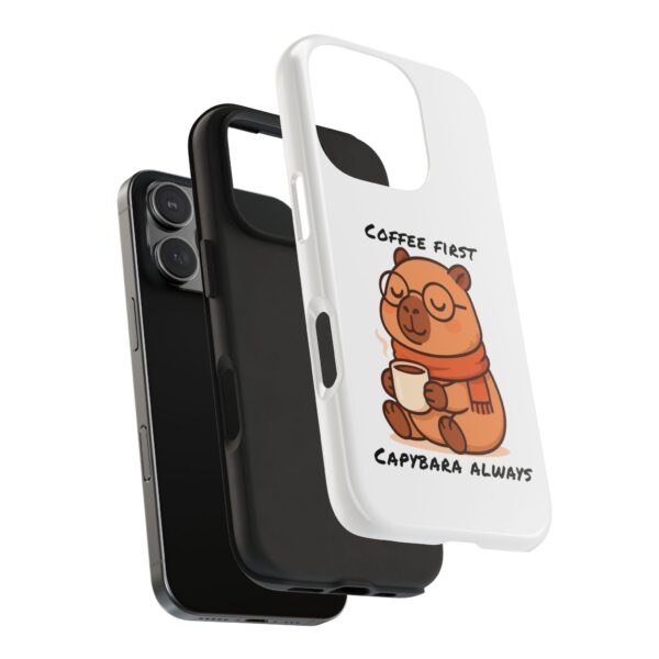 Tough Phone Case with Capybara Design – Durable Protection with Adorable Style