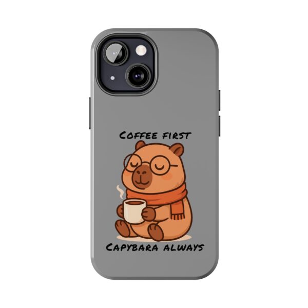 Tough Phone Case with Capybara Design – Durable Protection with Adorable Style
