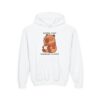 Youth Heavy Blend Hooded Sweatshirt with Cute Capybara Design – Warm, Cozy, and Perfect for Kids