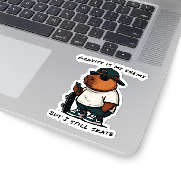 "Capybara Kiss-Cut Stickers – Cute & Fun Designs for Laptops, Water Bottles, and More"