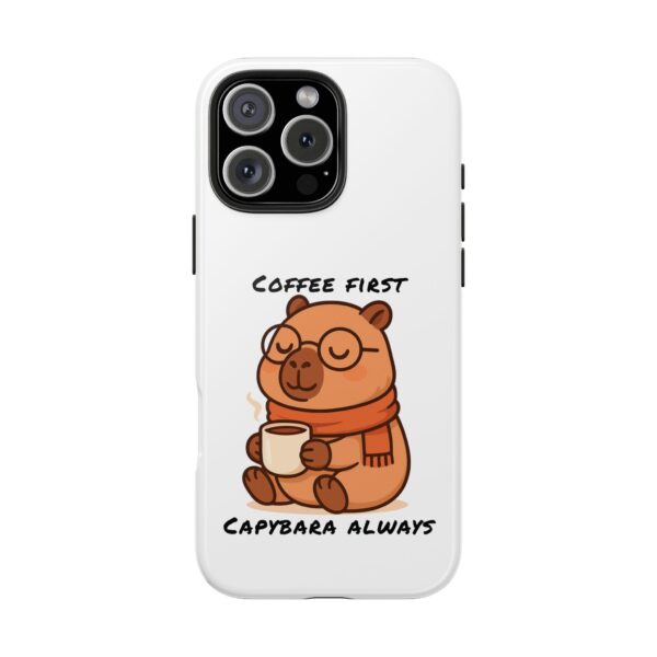 Tough Phone Case with Capybara Design – Durable Protection with Adorable Style