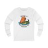 Unisex Jersey Long Sleeve Tee with Unique Capybara Design – Comfortable and Stylish Top