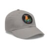 4304515505033660834_2048.jpeg Dad Hat with Leather Patch (Round) - Capybara design