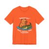 Unisex Jersey Short Sleeve Tee with Adorable Capybara Design – Soft and Stylish T-Shirt