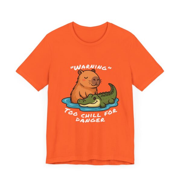 Unisex Jersey Short Sleeve Tee with Adorable Capybara Design – Soft and Stylish T-Shirt