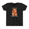 Youth Short Sleeve Tee with Cute Capybara Design – Soft, Fun, and Perfect for Everyday Wear