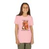 Youth Short Sleeve Tee with Cute Capybara Design – Soft, Fun, and Perfect for Everyday Wear