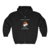 Unisex Heavy Blend™ Full Zip Hooded Sweatshirt with Adorable Capybara Design – Stylish and Comfortable Outerwear
