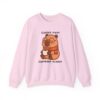 Unisex Heavy Blend™ Crewneck Sweatshirt with Cute Capybara Design – Embrace Comfort Every Day