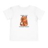 Toddler Short Sleeve Tee with Adorable Capybara Design – Soft, Fun, and Perfect for Everyday Play
