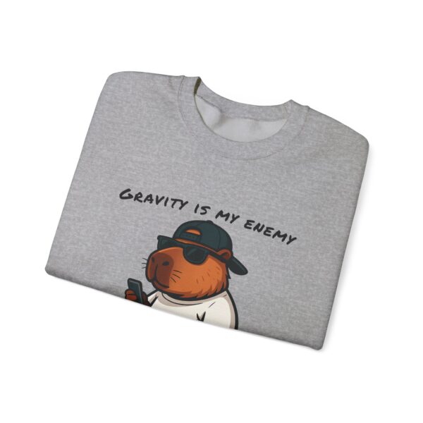 Unisex Heavy Blend™ Crewneck Sweatshirt with Cute Capybara Design – Embrace Comfort Every Day