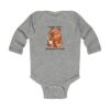 Infant Long Sleeve Bodysuit with Cute Capybara Design – Soft, Cozy, and Perfect for Baby's Everyday Comfort