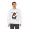 Unisex Heavy Blend™ Crewneck Sweatshirt with Cute Capybara Design – Embrace Comfort Every Day