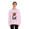 Unisex Heavy Blend™ Crewneck Sweatshirt with Cute Capybara Design – Embrace Comfort Every Day