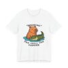 Unisex Jersey Short Sleeve Tee with Adorable Capybara Design – Soft and Stylish T-Shirt