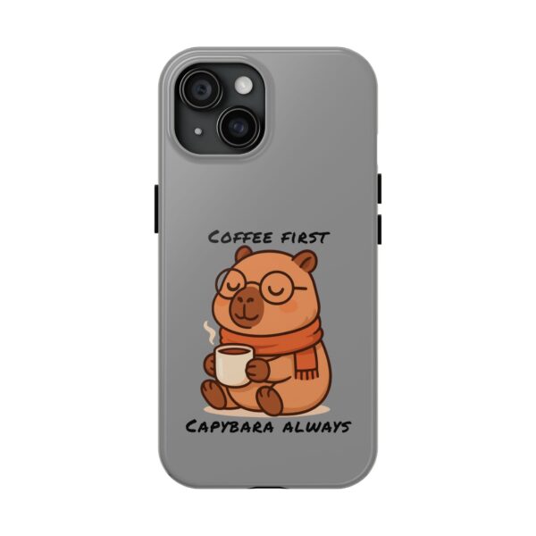 Tough Phone Case with Capybara Design – Durable Protection with Adorable Style
