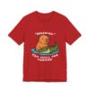 Unisex Jersey Short Sleeve Tee with Adorable Capybara Design – Soft and Stylish T-Shirt