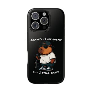 Tough Phone Case with Capybara Design – Durable Protection with Adorable Style