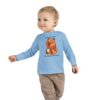 Toddler Long Sleeve Tee with Adorable Capybara Design – Soft, Warm, and Fun for Everyday Wear