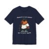 Unisex Jersey Short Sleeve Tee with Adorable Capybara Design – Soft and Stylish T-Shirt
