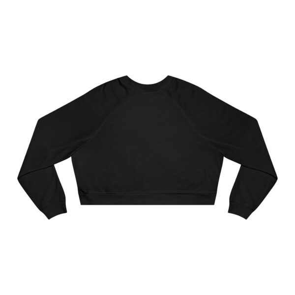 Women's Cropped Fleece Pullover with Cute Capybara Design – Cozy, Trendy, and Fun