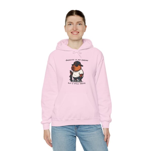 Unisex Heavy Blend™ Hooded Sweatshirt with Cute Capybara Design – Warm and Stylish Hoodie