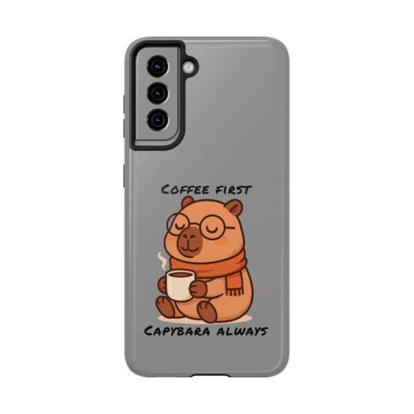 Tough Phone Case with Capybara Design – Durable Protection with Adorable Style