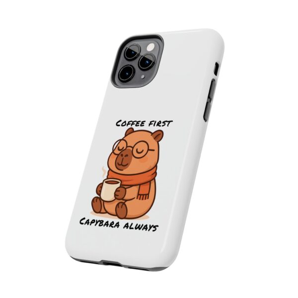 Tough Phone Case with Capybara Design – Durable Protection with Adorable Style