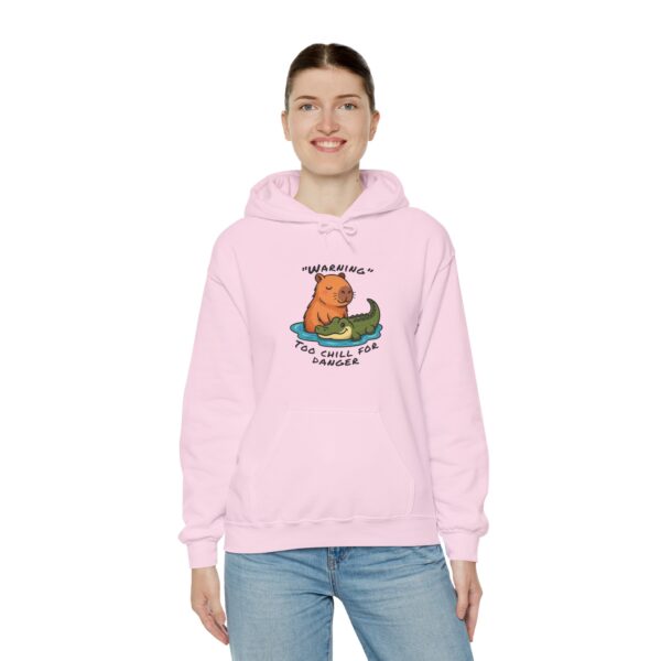 Unisex Heavy Blend™ Hooded Sweatshirt with Cute Capybara Design – Warm and Stylish Hoodie